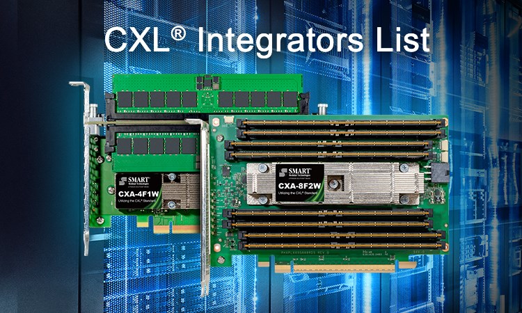 SMART Modular 世邁科技 CXL 記憶體擴充卡榮獲 CXL 聯盟整合商認證