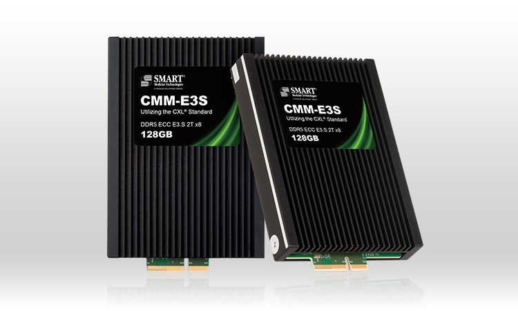 SMART Modular 世邁科技最新128GB E3.S 2T CMM記憶體模組榮獲 CXL 聯盟整合商認證